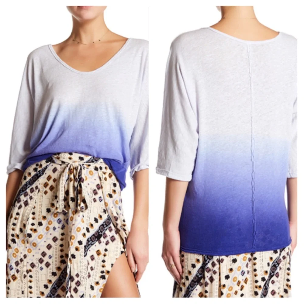 Free People Linen Blend Top - Picture 2 of 5